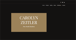 Desktop Screenshot of carolynzeitler.com